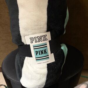 Pink Victoria’s Secret blanket from 2014 brand new with tags